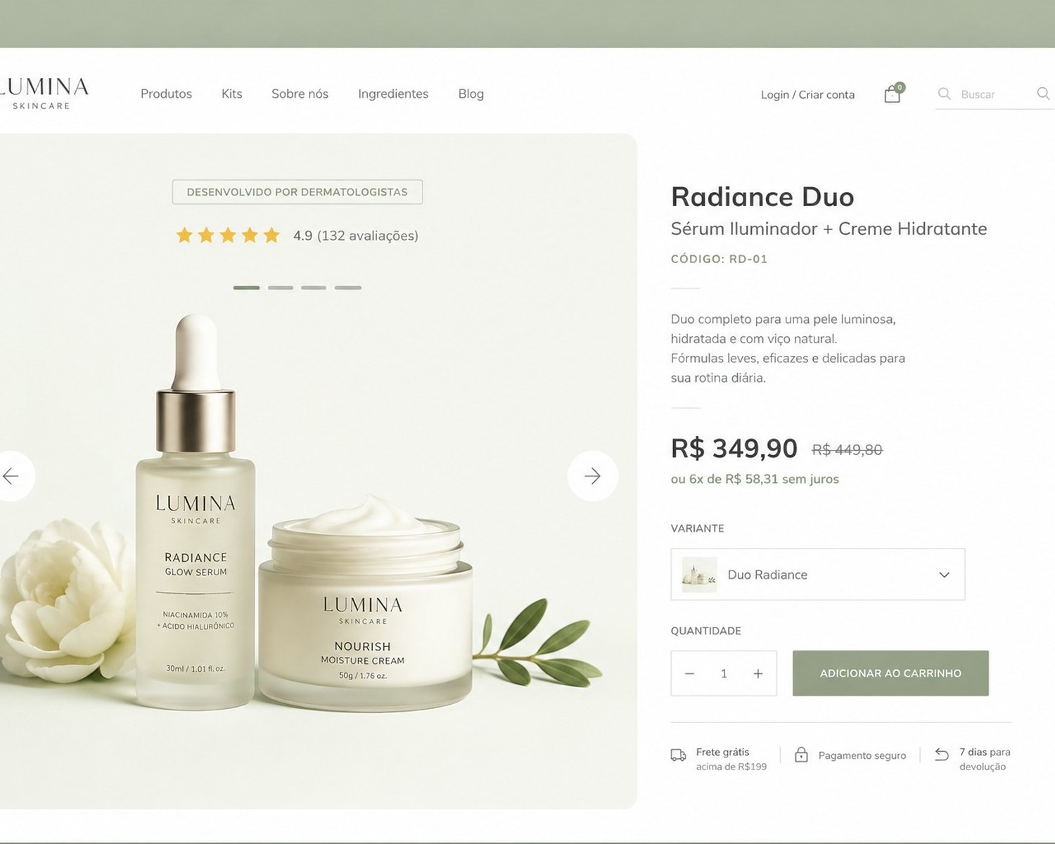 E-commerce — Elegance IV